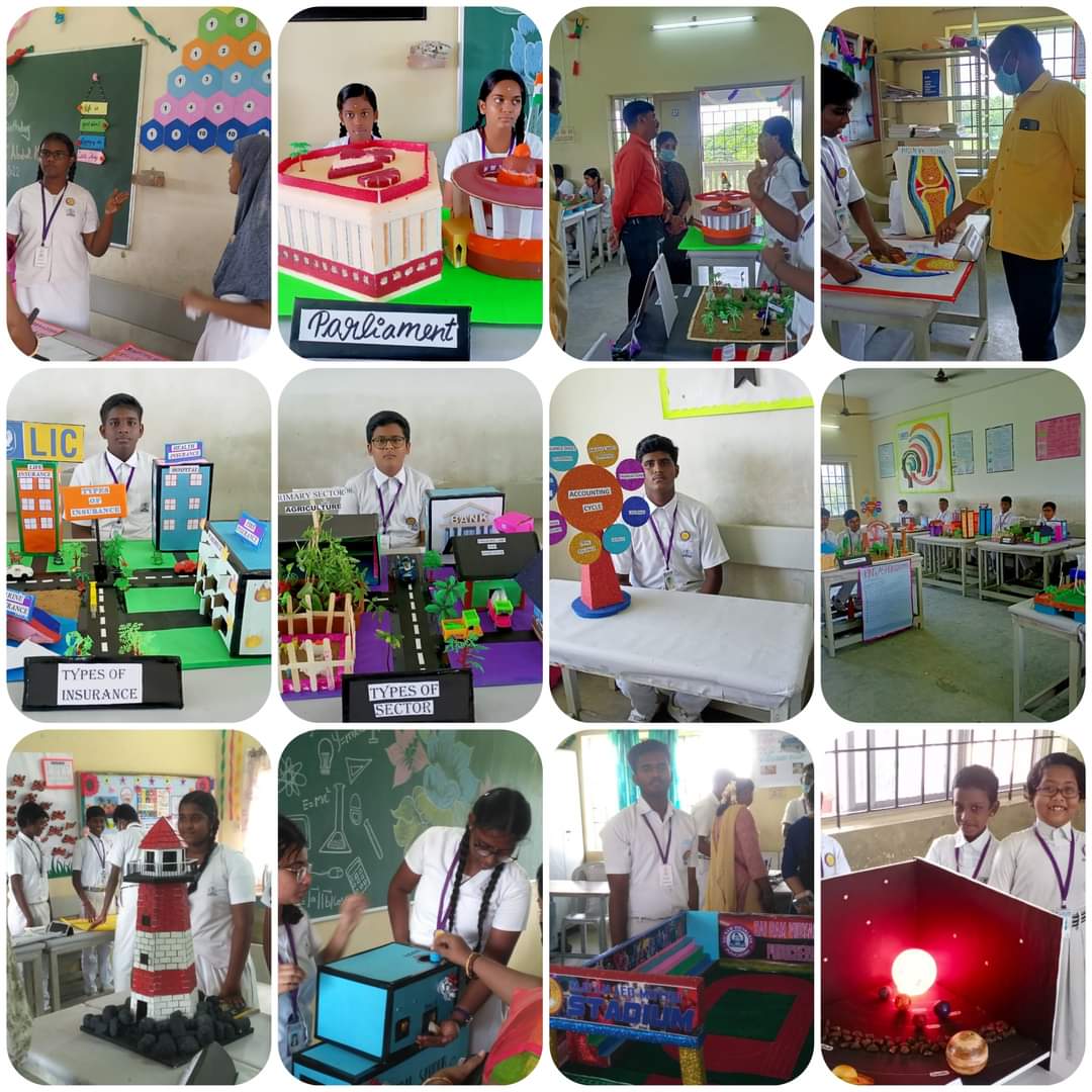 Sairam Vidyalaya conducted KURIOUS KIDS school Exhibition to appreciate and encourage the talents of young minds.