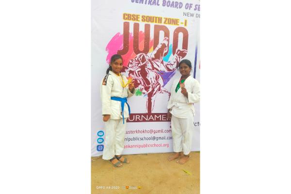 Girls have participated in Zone – 2 CBSE Cluster Zonal Level JUDO Competition held at Vellankanni Public School, Kodungayur