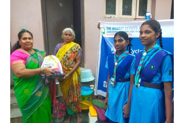 Aram Seithu Palagu Compassion in Action Essential Supplies Distributed to Flood-Affected Families